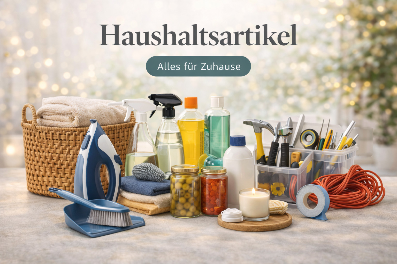 Haushaltsartikel Zuverlässiger Haushaltsbedarf zum fairen Preis Haushaltsartikel Zuverlässiger Haushaltsbedarf zum fairen Preis