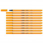 Preview: Fineliner - STABILO point 88 - 10er Pack - orange