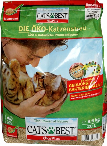 Cats Best Öko Plus Katzenstreu 20 Liter