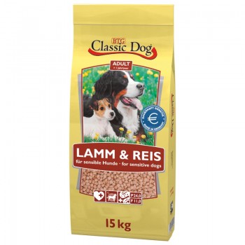 Classic Dog Lamm & Reis 15kg