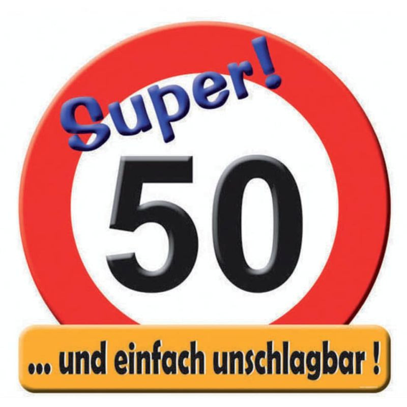 Udo Schmidt Riesenschild Super! 50 und einfach unschlagbar! 50cm
