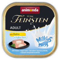 Animonda Vom Feinsten Adult Milkies Huhn plus Joghurtkern 100g