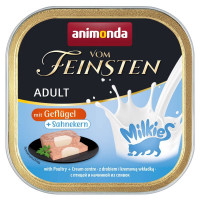 Animonda Vom Feinsten Adult Milkies Geflügel plus Sahnekern 100g