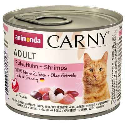 Animonda Carny Adult Pute & Huhn & Shrimps 6x200g