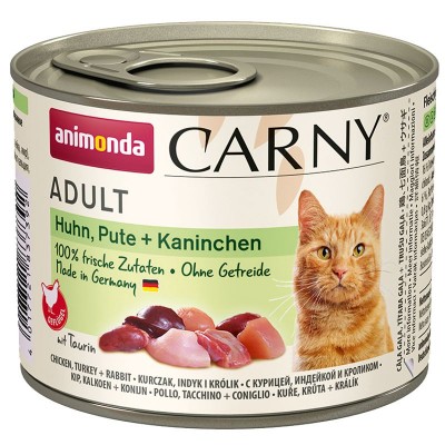 Animonda Carny Adult Huhn & Pute & Kaninchen 6x200g
