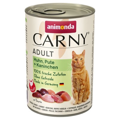 Animonda Carny Adult Huhn & Pute & Kaninchen 6x400g