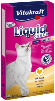 Vitakraft Cat Liquid Snack mit Huhn + Taurin